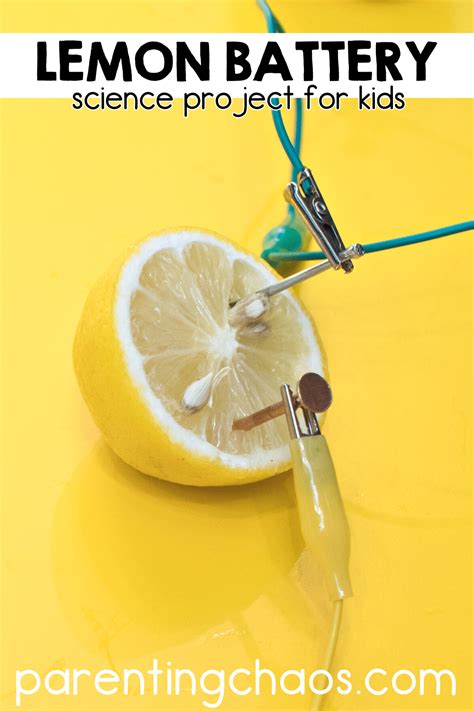 Experiment with Batteries Science Projects .